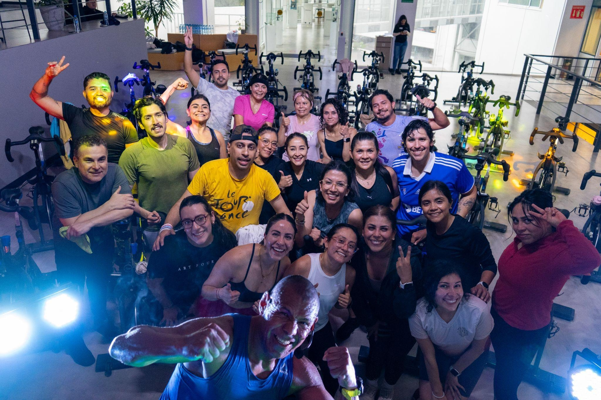 Colaboradores de Roche en una sesión del programa anual